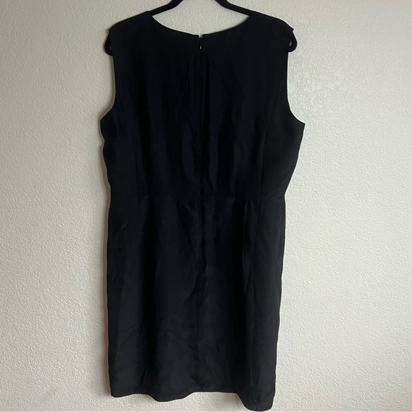 Garnet Hill 100% Silk Sheath Dress - Picture 4 of 4